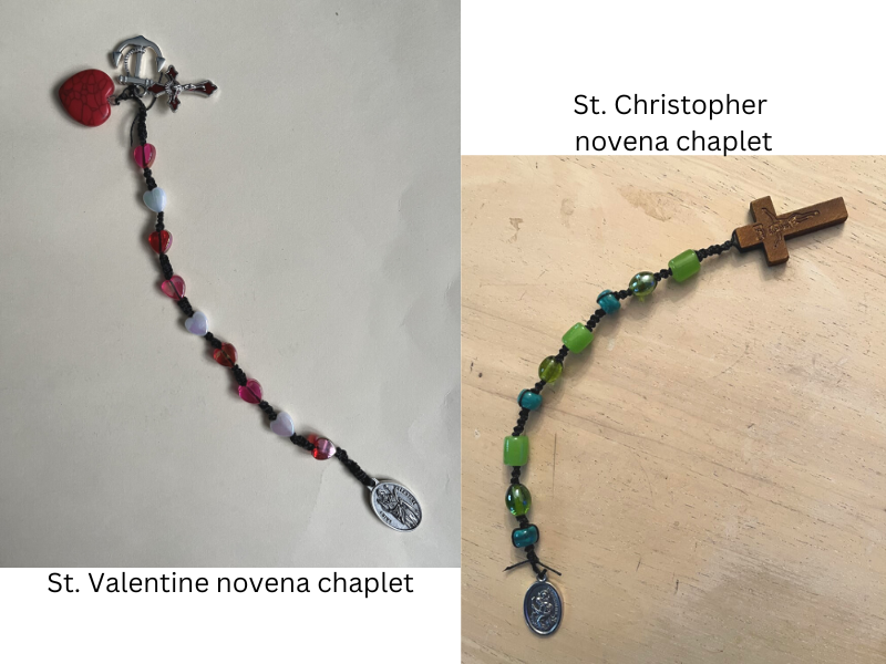 examples of novena chaplets
